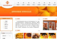 休閑食品公司網(wǎng)站網(wǎng)站設(shè)計